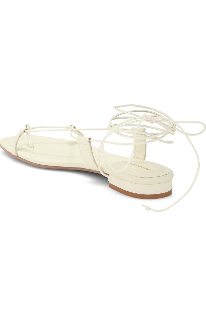 Reformation Alize Lace-Up Sandal, Alternate, color,