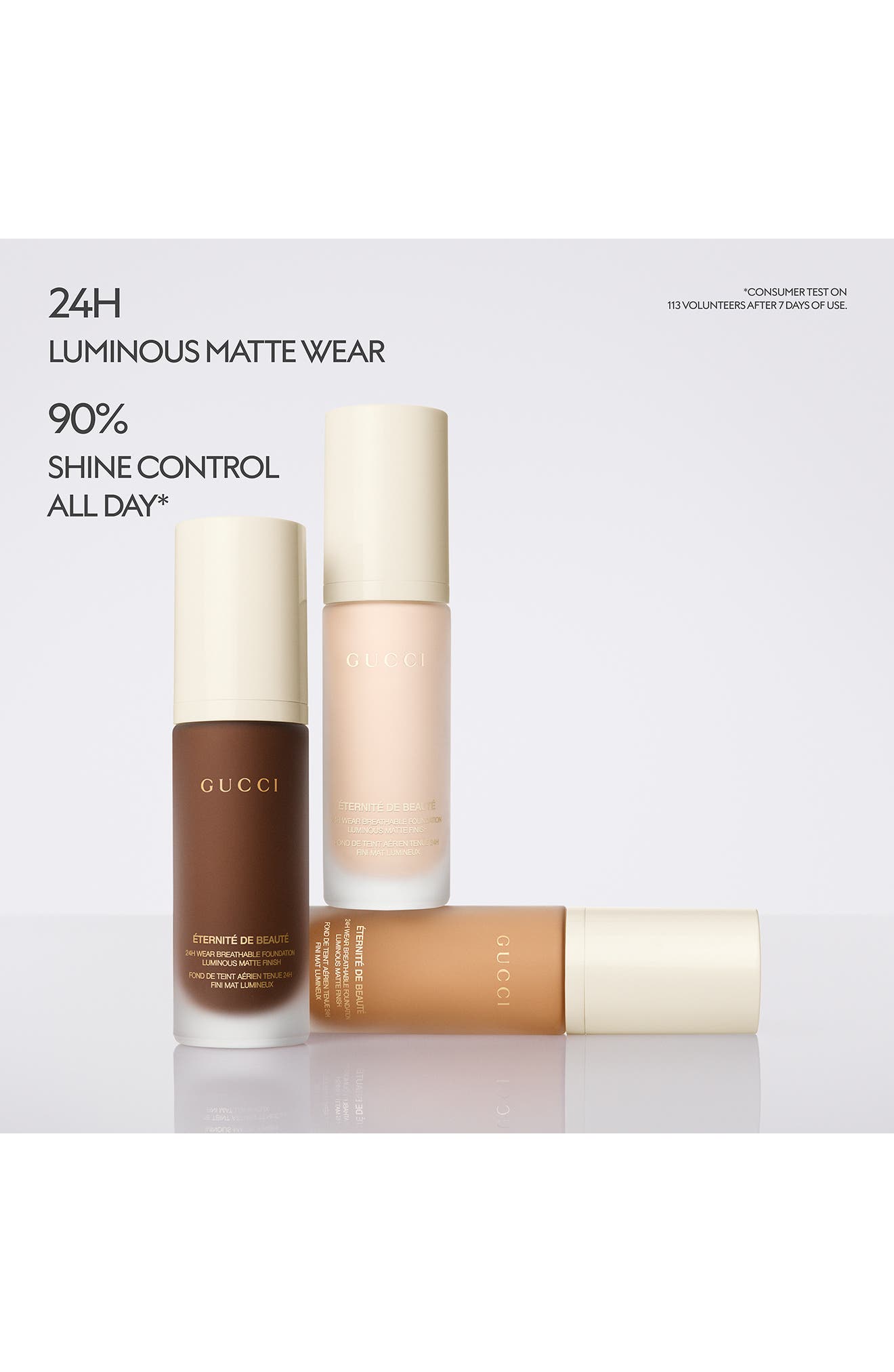 Gucci Éternité de Beauté 24-Hour Full Coverage Luminous Matte