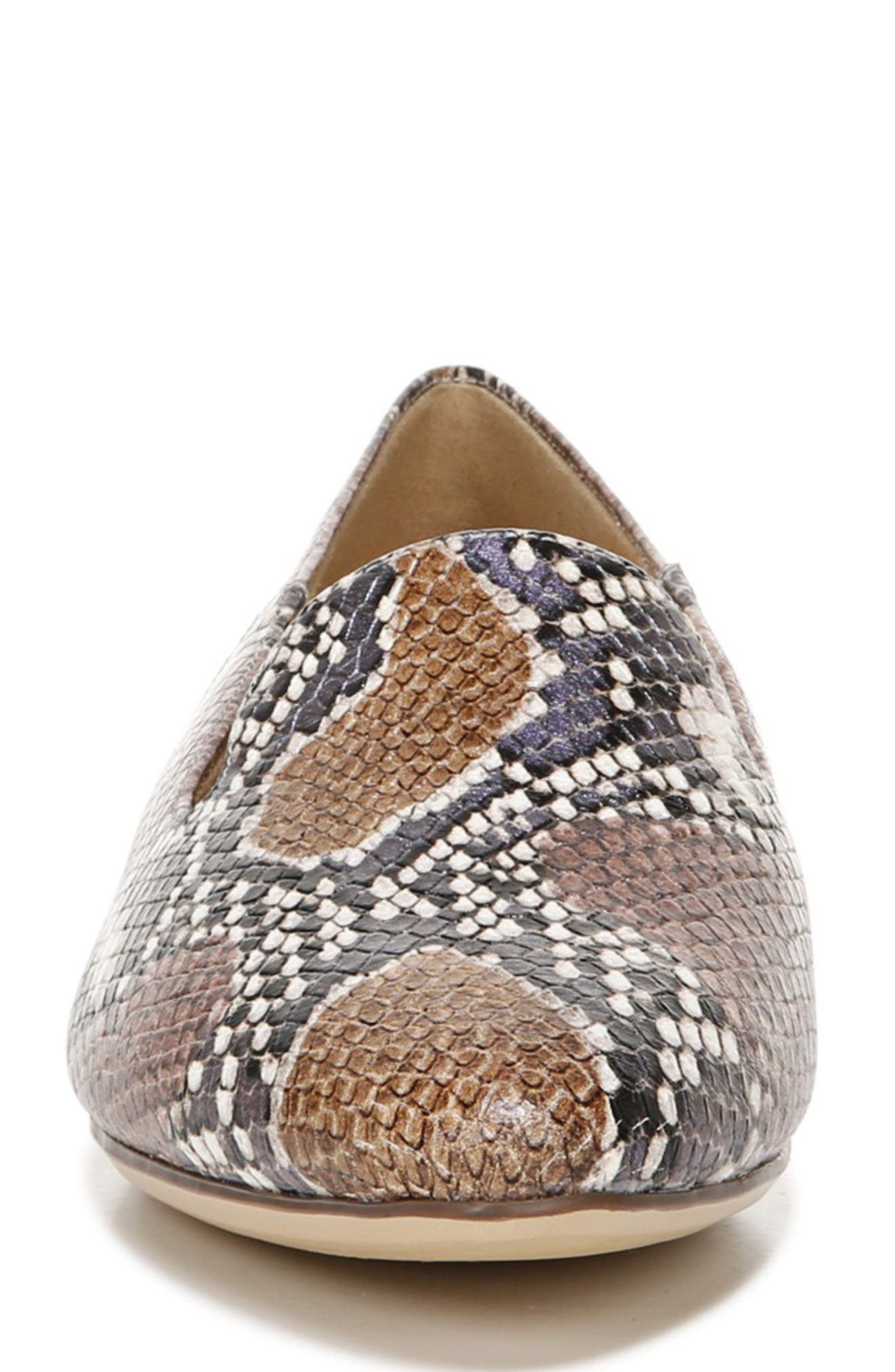 Lorna Collapsible Heel Loafer, Alternate, color, PASTEL SNAKE PRINT