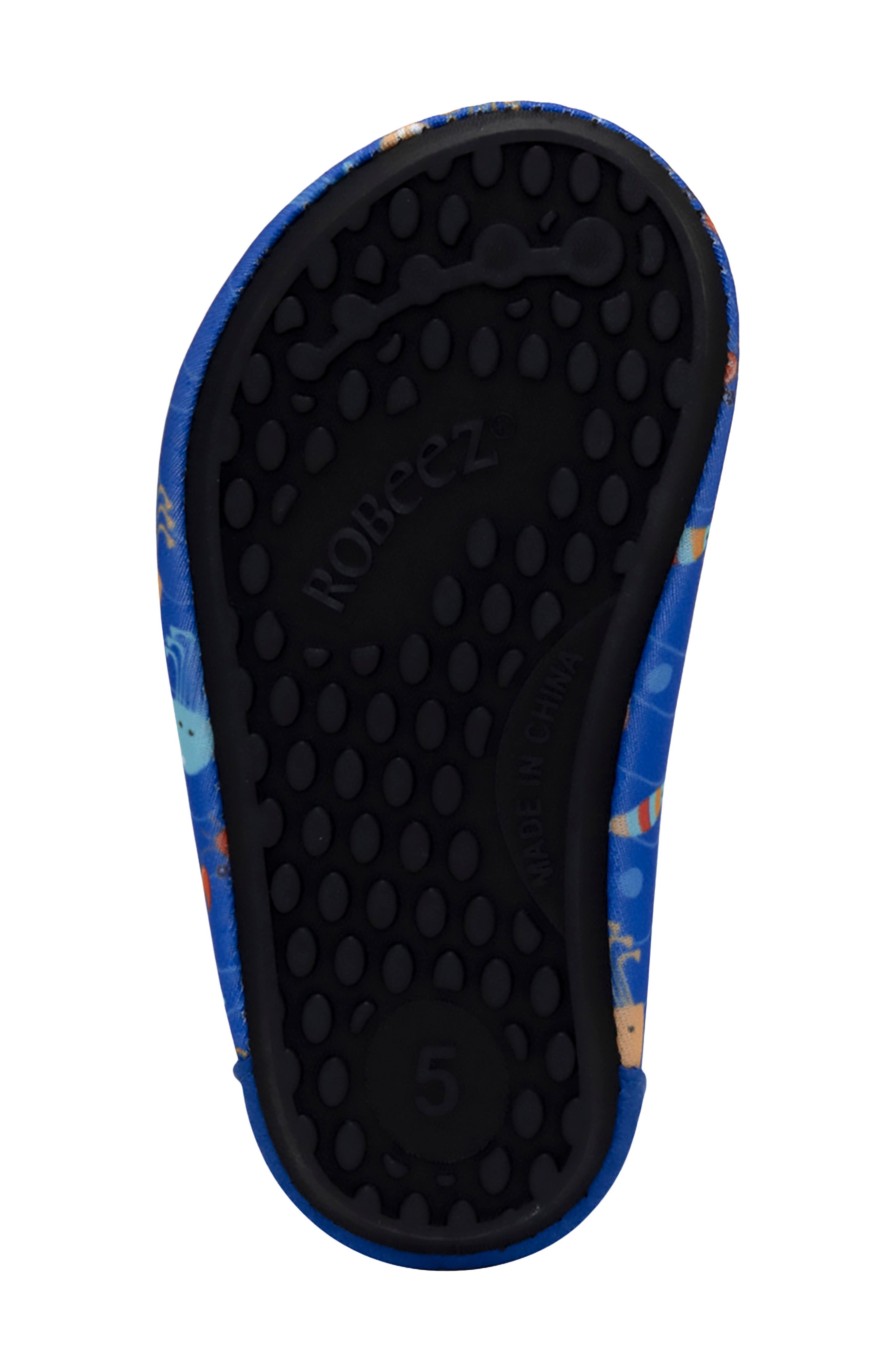 Robeez<sup>®</sup> Kids' Ocean Life Play Slip-On Shoe, Alternate, color, Blue