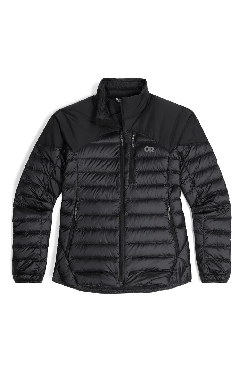 Outdoor Research Helium 800 Fill Power Down Jacket, Alternate, color, Black