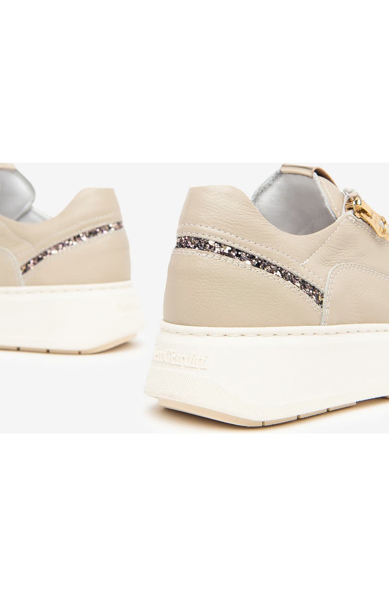 NeroGiardini Platform Sneaker, Alternate, color, Beige