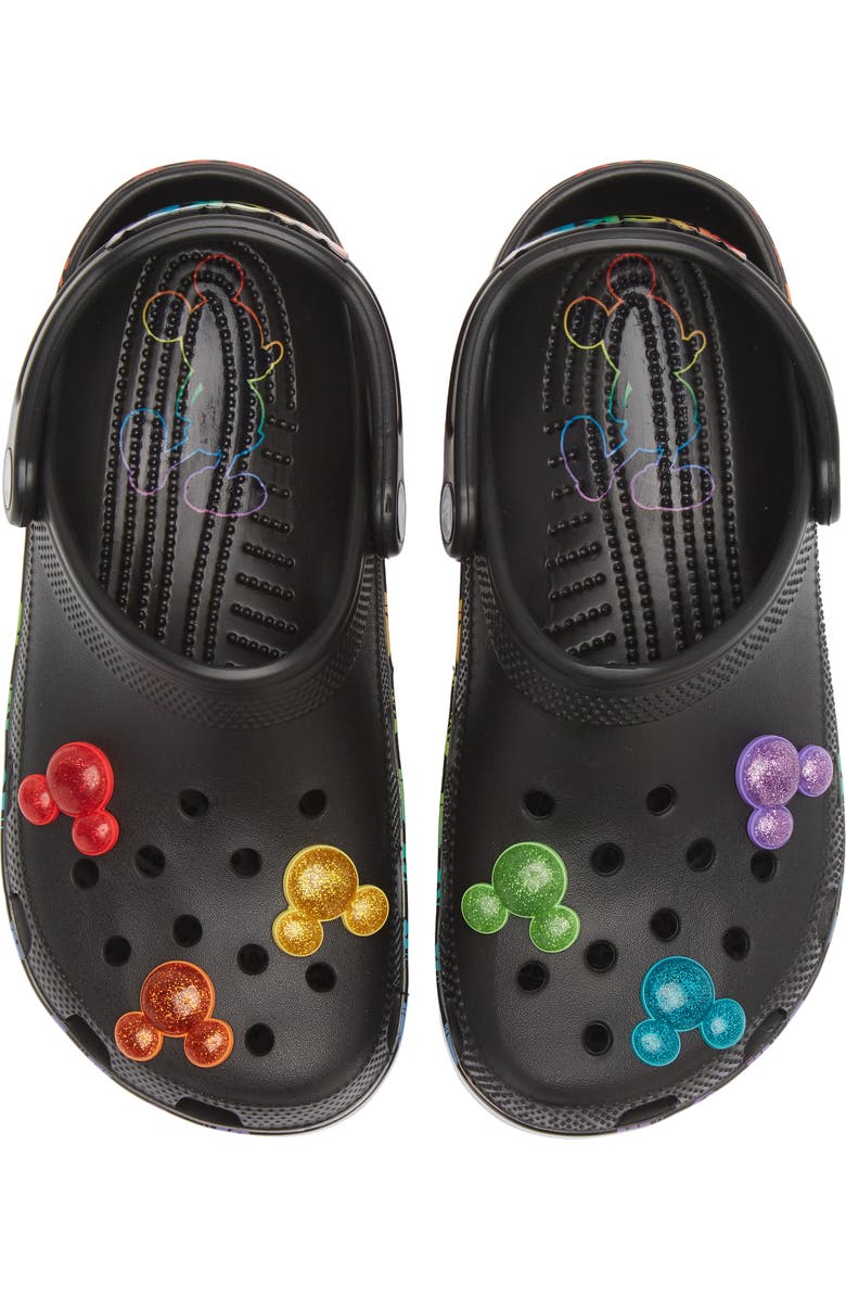CROCS Classic Disney Rainbow Celebration Clog, Alternate, color,