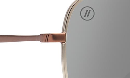 Blenders Eyewear 58mm A Series Polarized Aviator Sunglasses