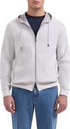 Bugatchi Piqué Zip Hoodie
