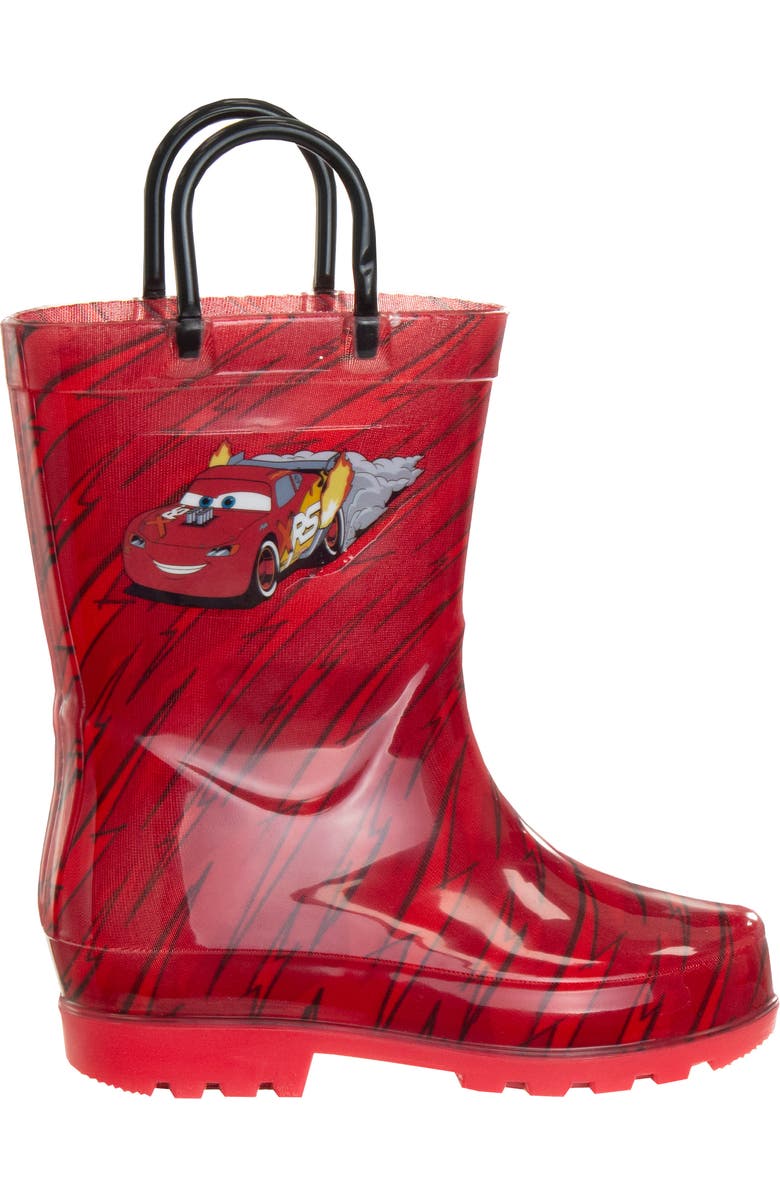 JOSMO Kids' Disney Cars Rain Boot, Alternate, color,
