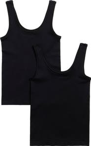 Nordstrom Seamless Assorted 2-Pack Layering Tanks