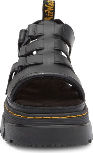 【送料&関税込】Dr. Martens Mattison Sandals Dr. Martens Women's Mattison Leopard Slide Platform Sandals