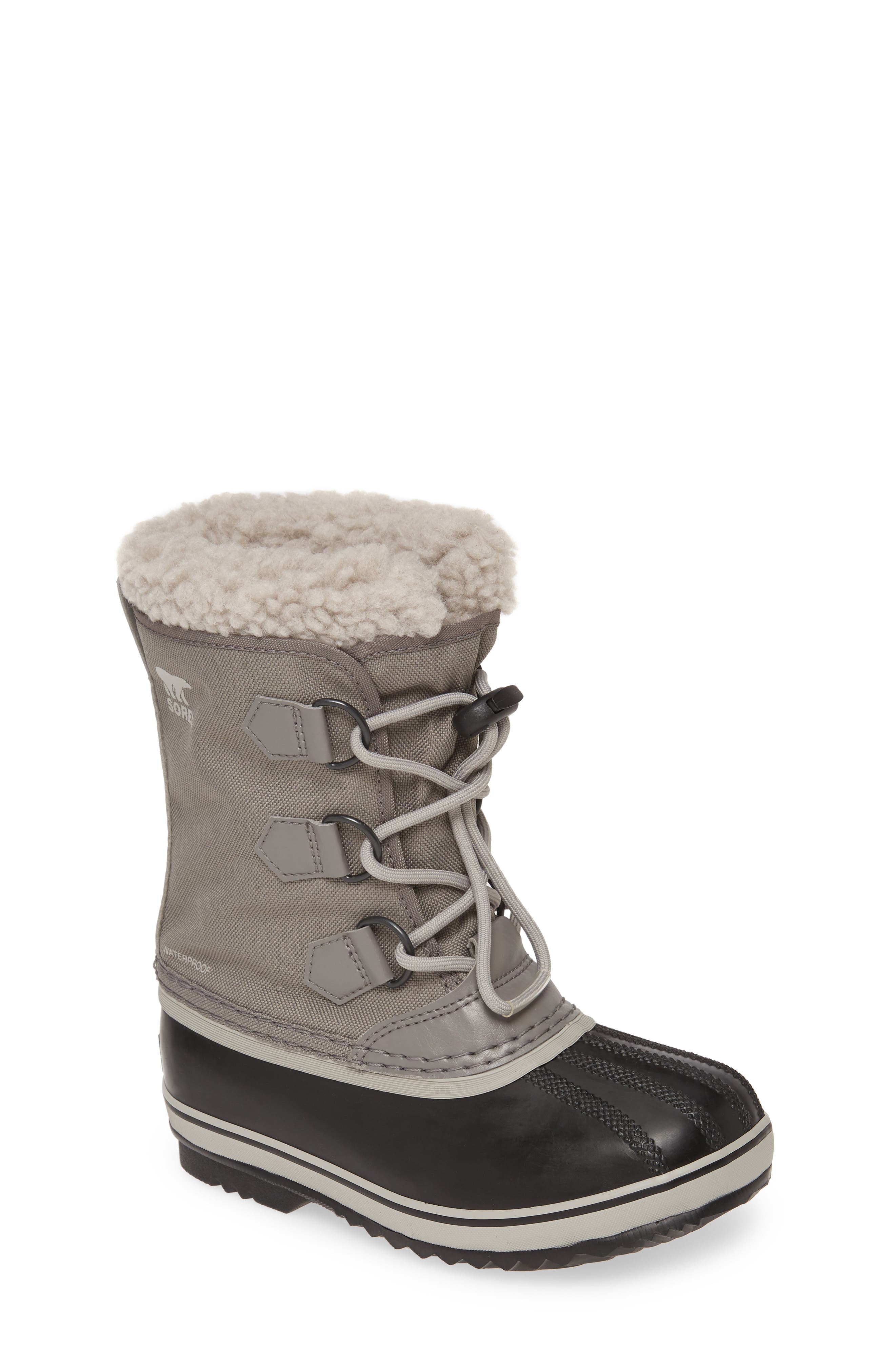 SOREL Kids' Yoot Pac Waterproof Snow Boot, Main, color, 