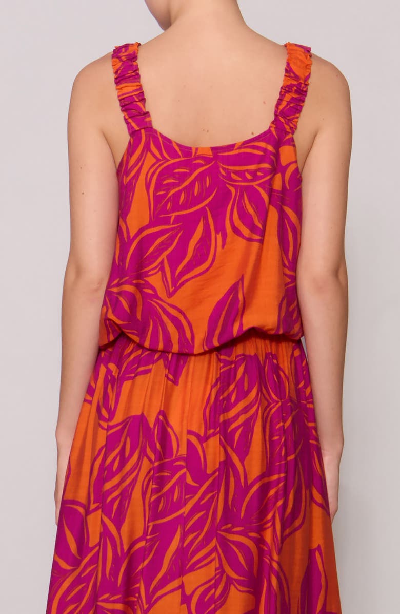 MELLODAY Bubble Tank, Alternate, color, Orange / Magenta