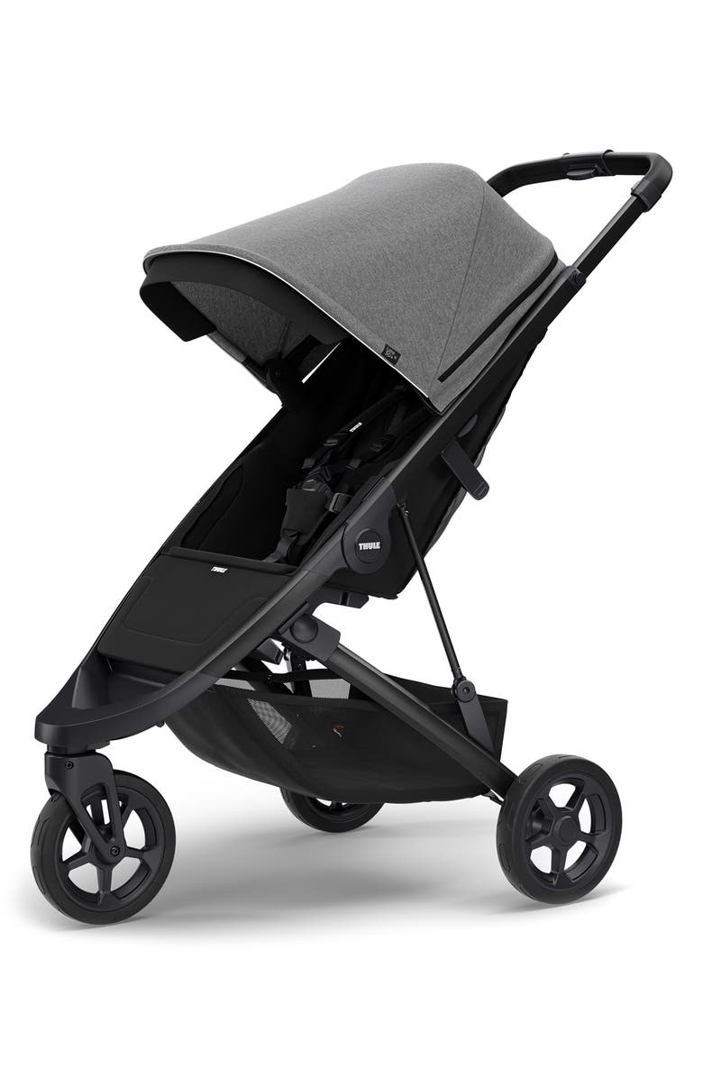 Thule Spring Stroller, Main, color, Gray Melange/ Black