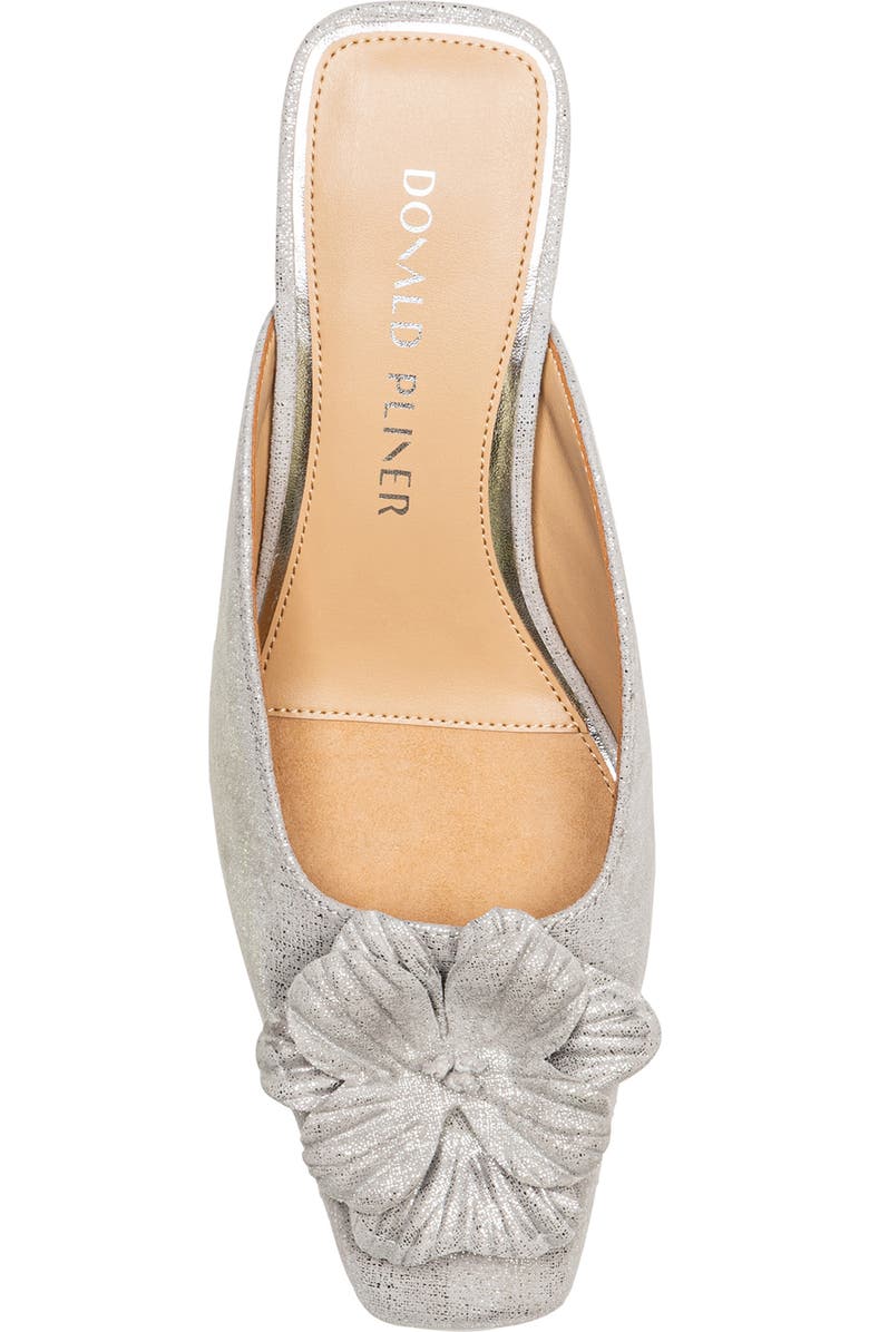 Donald Pliner Kalinna Square Toe Mule, Alternate, color, Silver