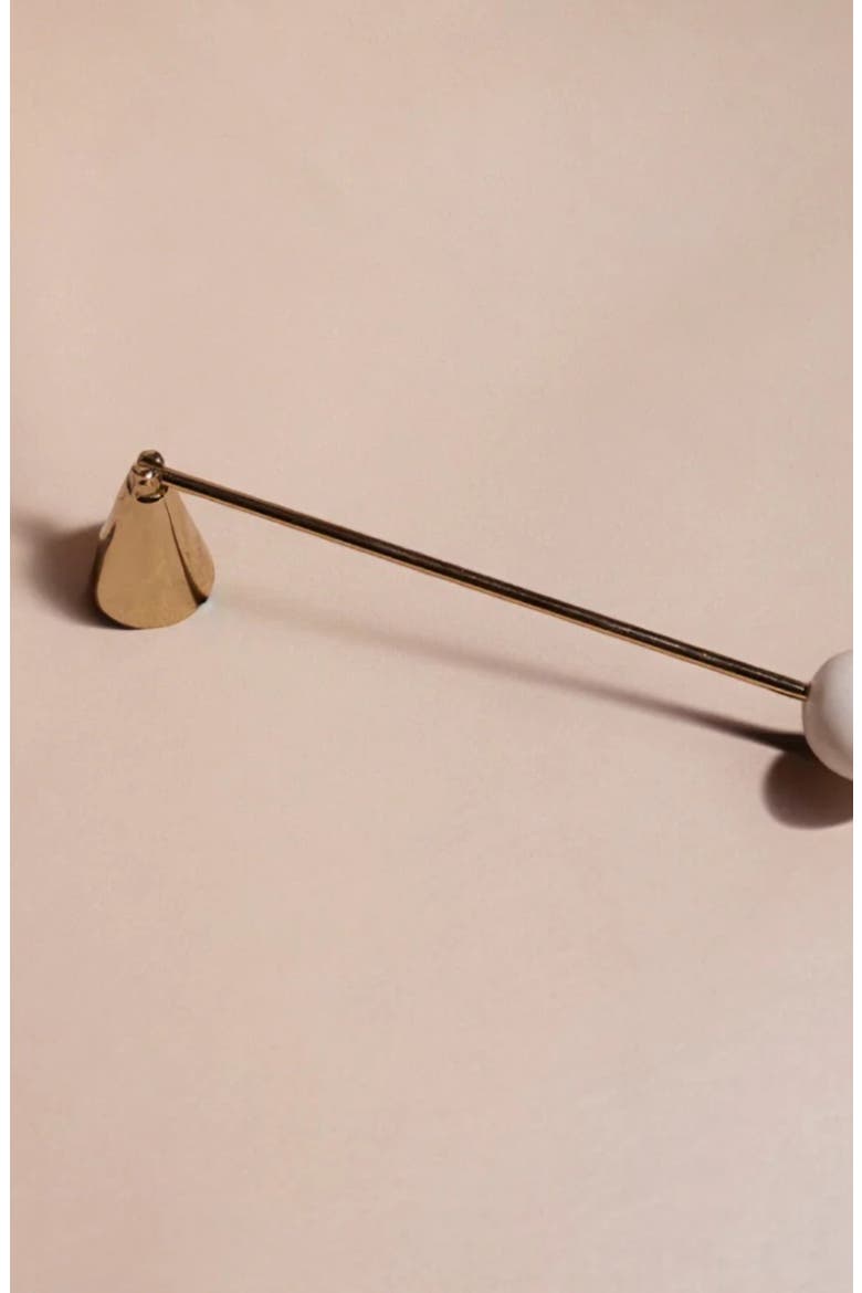 Anka Candle Snuffer, Alternate, color, Brass