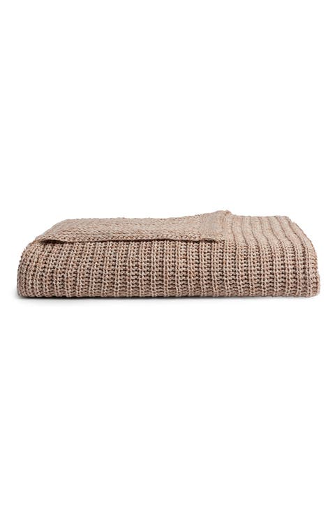 Marled Cotton Throw