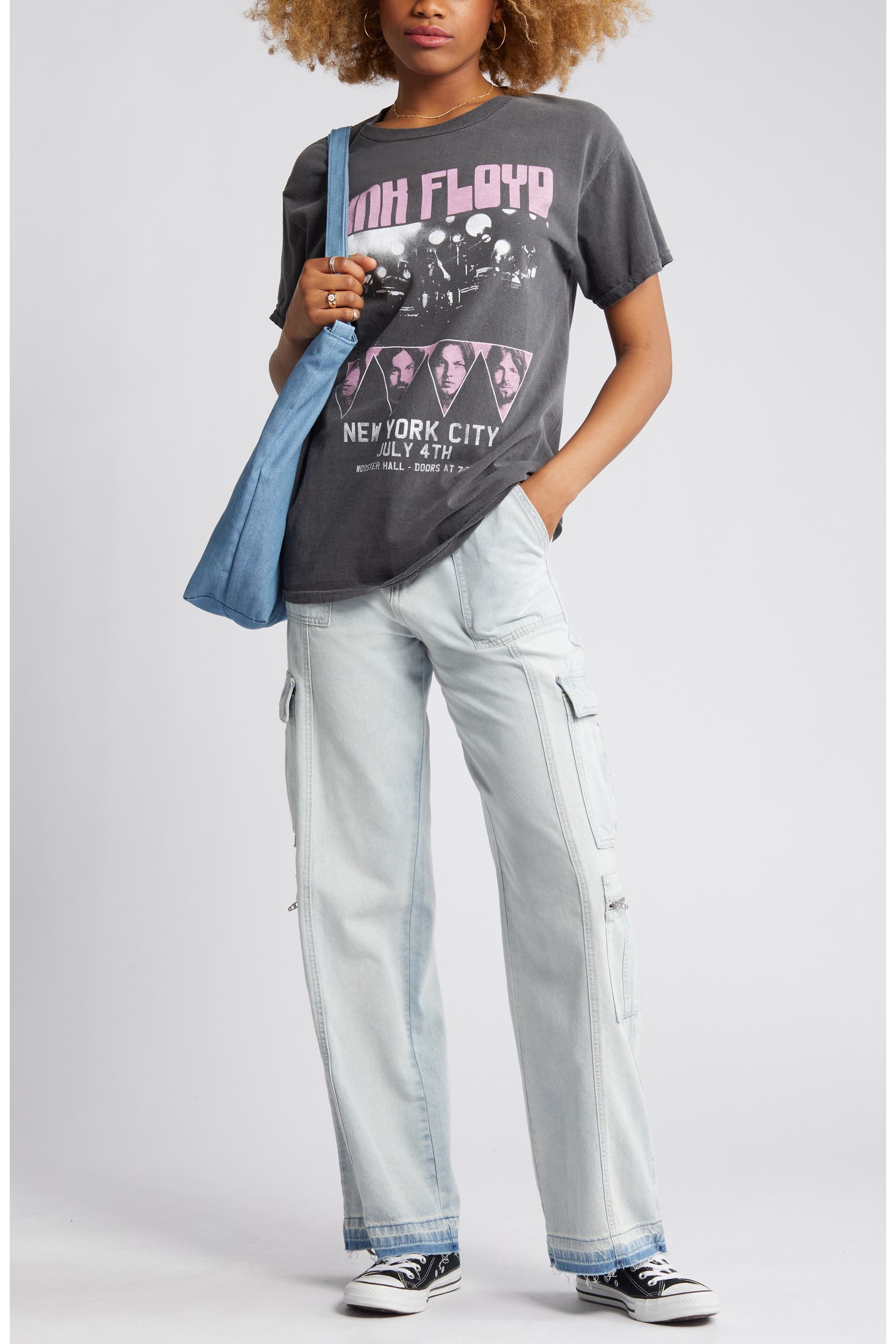 Vinyl Icons Pink Floyd Cotton Graphic T-Shirt (Women) | Nordstrom