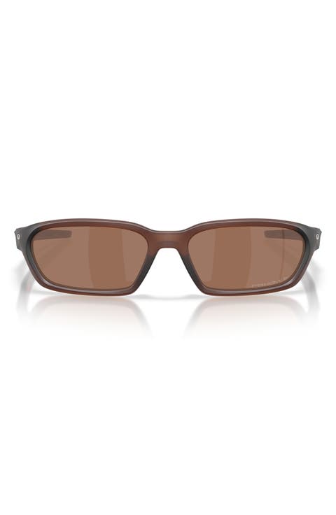 Terraforma 58mm Polarized Rectangle Sunglasses