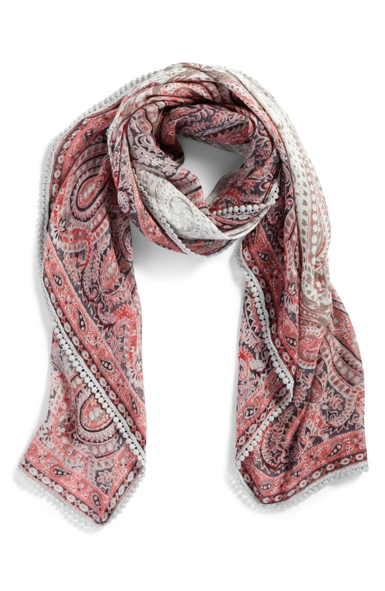 Caslon<sup>®</sup> Print Scarf, Alternate, color,
