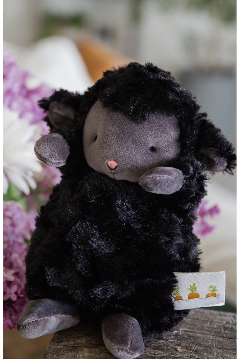 Wee Kiddo Plush Lamb, Alternate, color, BLACK