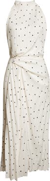 A.L.C. Simona Polka Dot Midi Dress