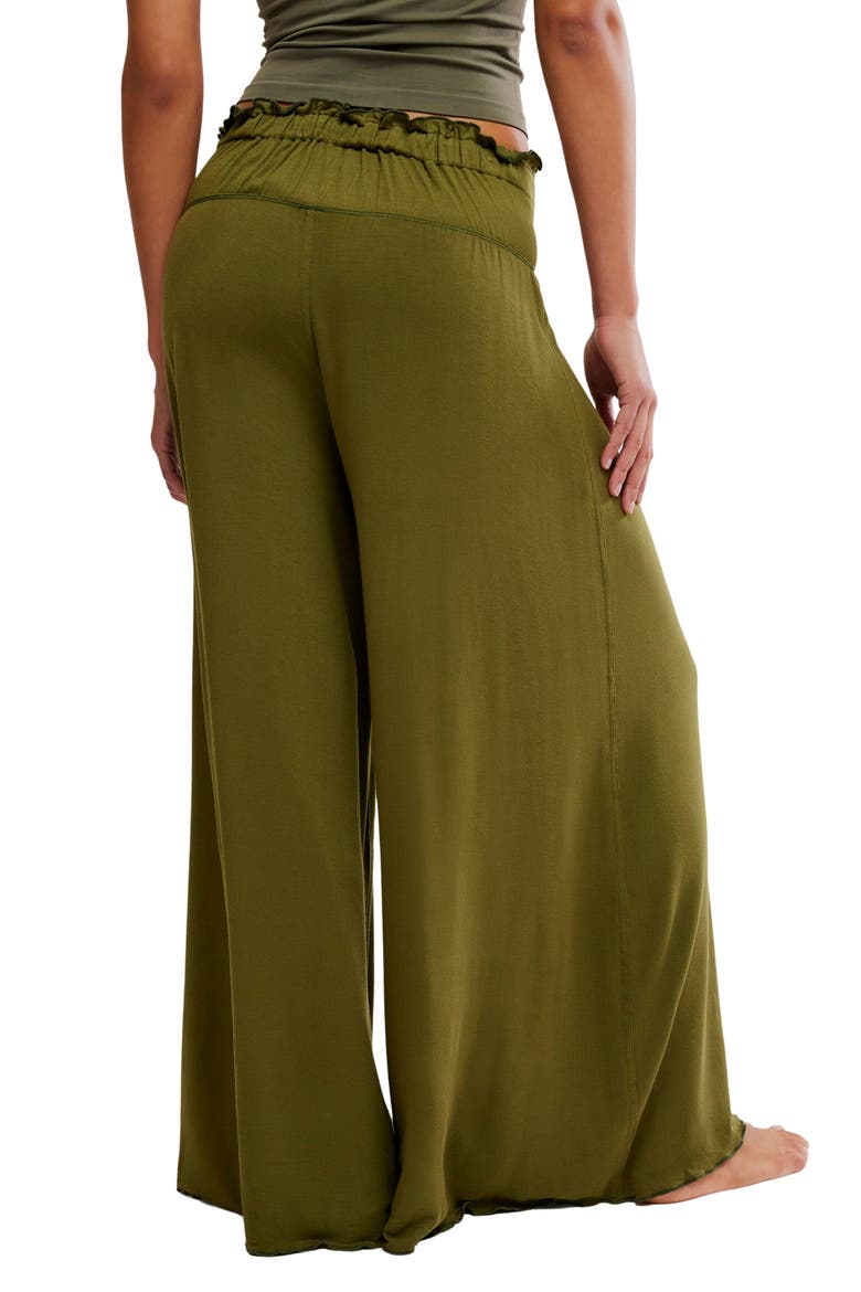 Dream State Wide Leg Lounge Pants, Alternate, color, FERNGULLY