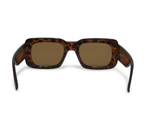 Youzey The Cleo Sunglasses In Brown