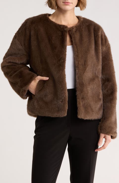 Faux Fur Coat