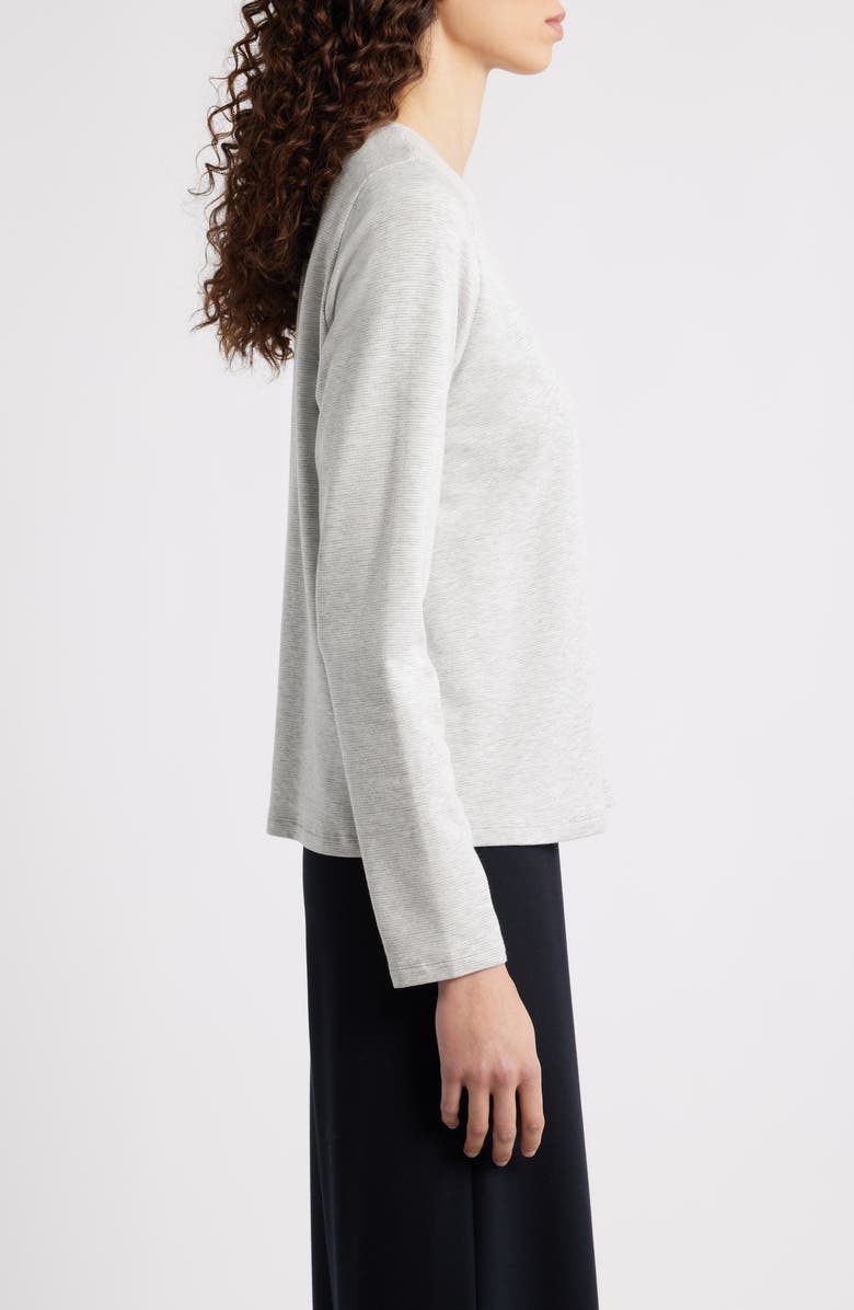 Eileen Fisher Crewneck Top, Alternate, color, Dark Pearl