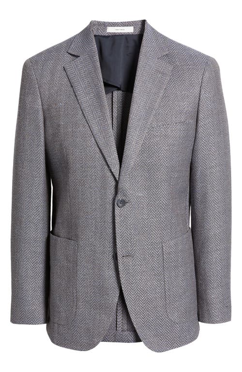 Nordstrom Wool & Linen Blend Herringbone Sport Coat