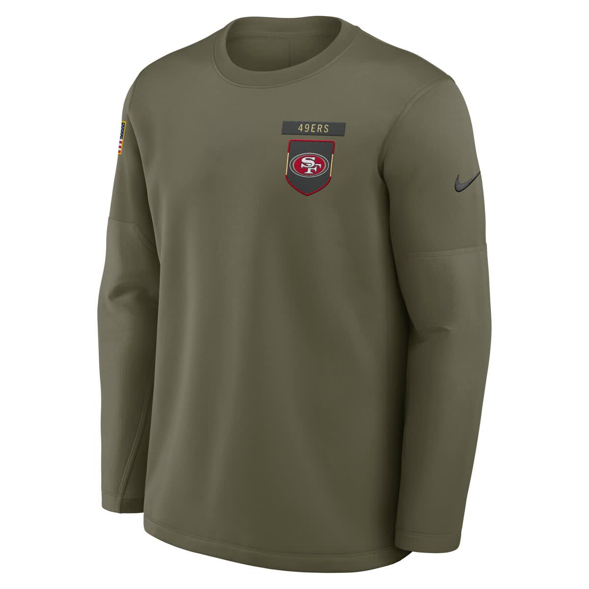 49ers salute to service long sleeve shirt