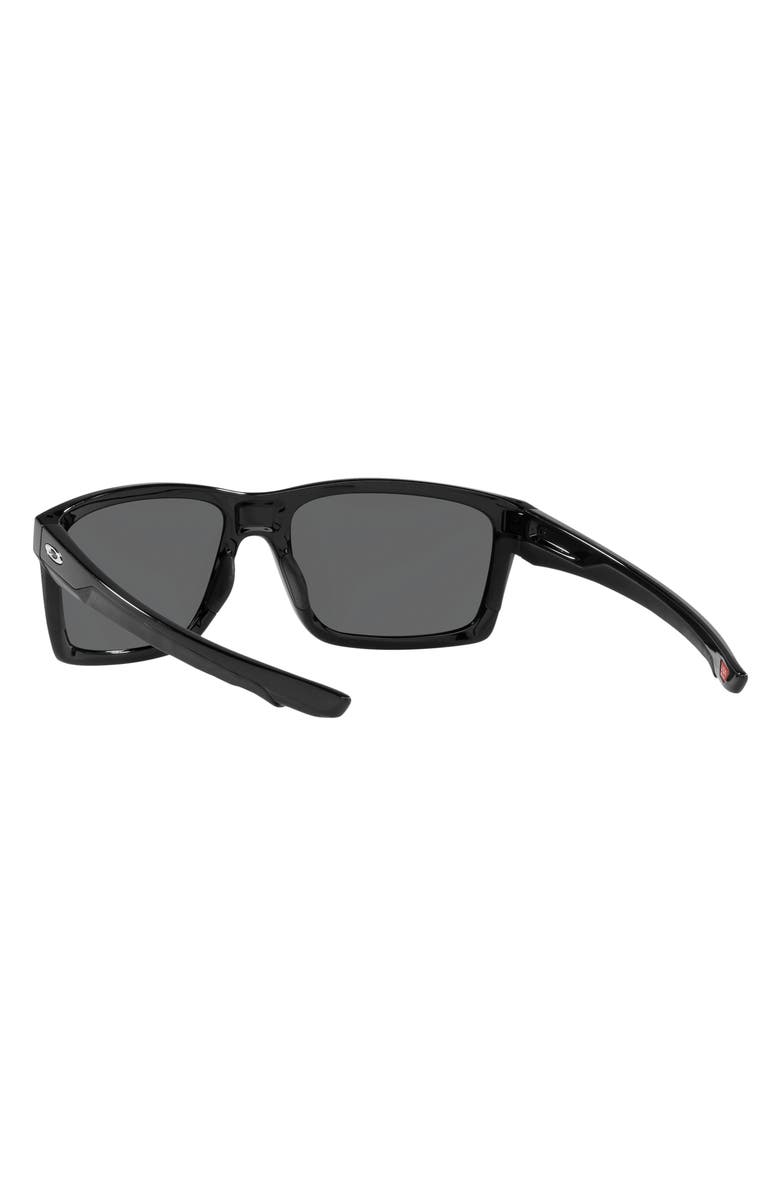 Oakley Mainlink 61mm Prizm<sup>™</sup> Rectangular Sunglasses, Alternate, color, Shiny Black