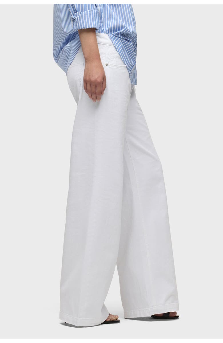 Hudson Jeans Rylee Drawstring Low And Loose Pant, Alternate, color, White