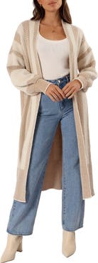 Petal & Pup Anita Stripe Long Cardigan