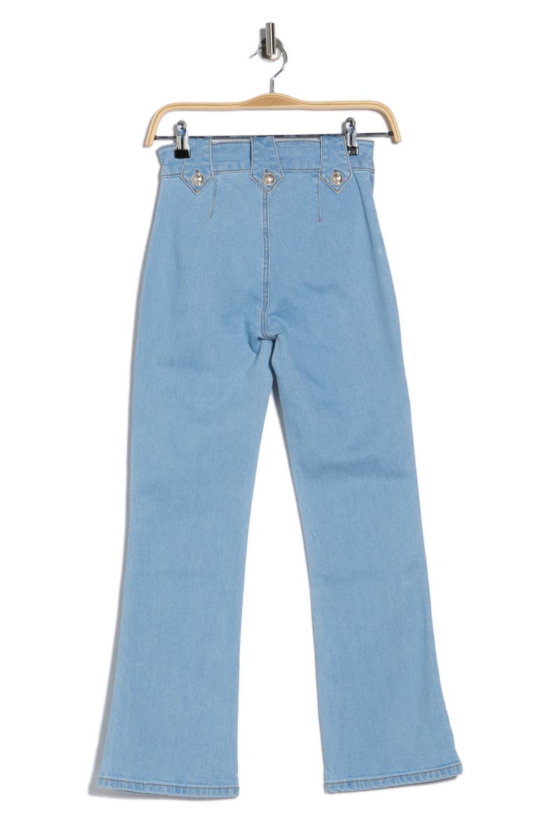 Robertson Sailor Crop Flare Leg Jeans, Alternate, color, BOWERY