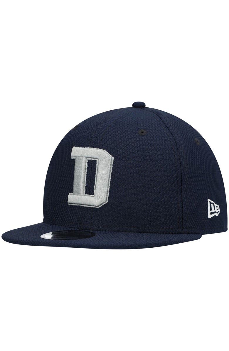 New Era Men's New Era Navy Dallas Cowboys Coach D 9FIFTY Snapback Hat, Main, color, 