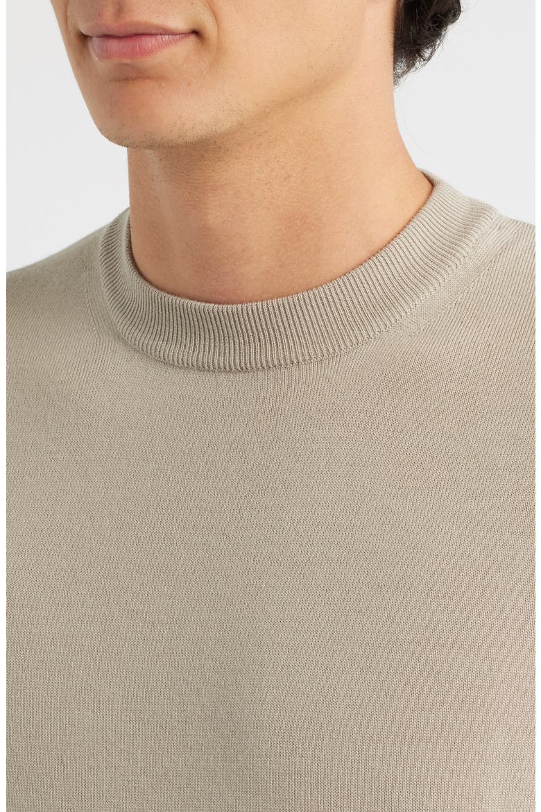 Cashwool® Crewneck Sweater, Alternate, color, GREIGE