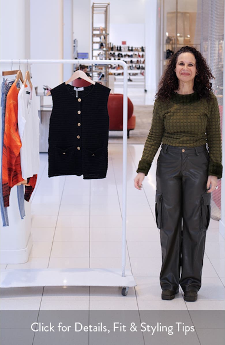 Blair Button-Up Sweater Vest, sales video thumbnail