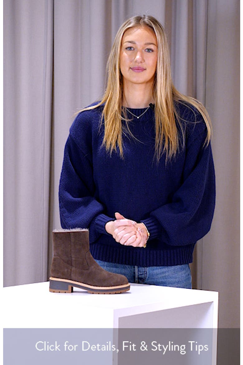 Nappa Waterproof Suede Bootie video