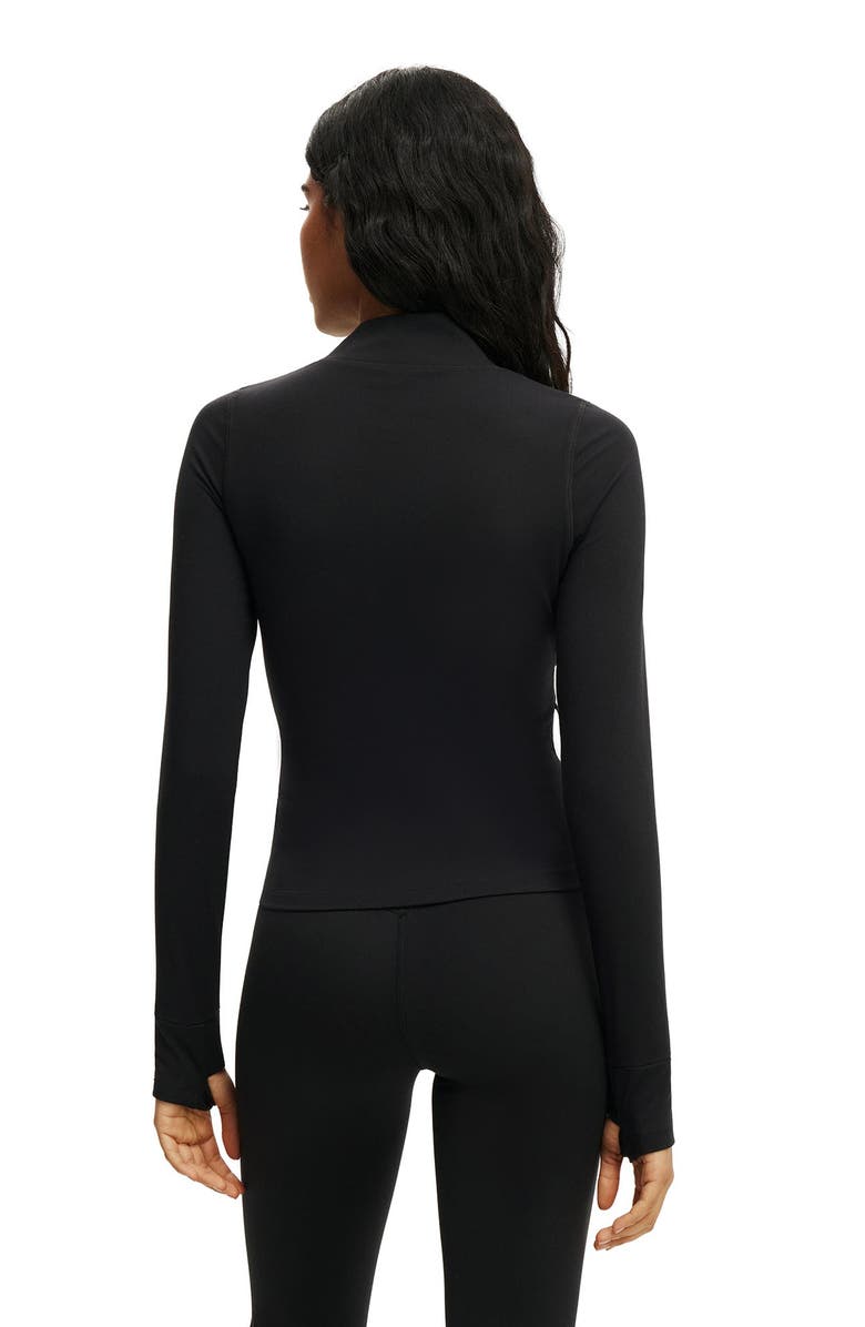 COTTON ON BODY Women's Active Ultra Soft Zip Through Jacket, Alternate, color, Black