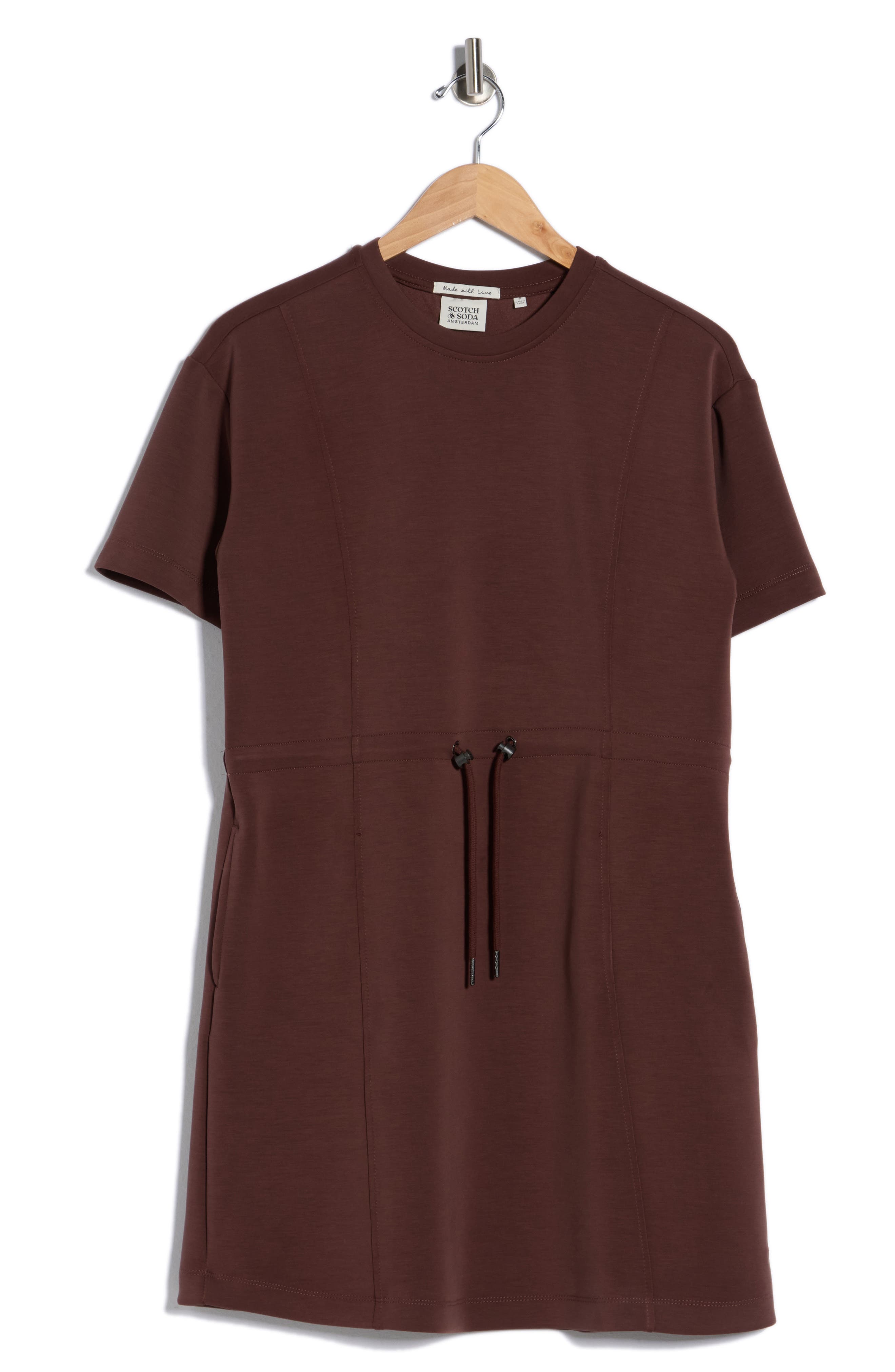 Scotch & Soda Drawstring T-Shirt Dress