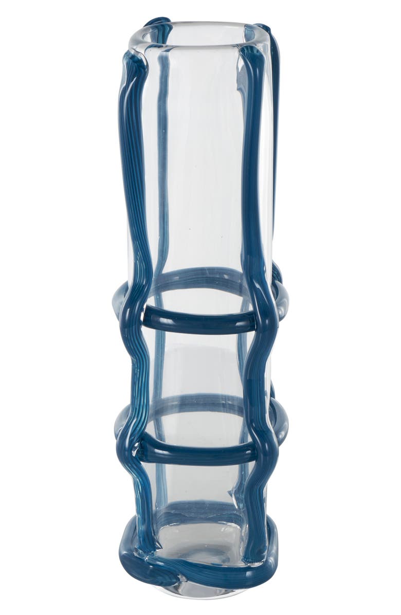 VIVIAN LUNE HOME Recycled Glass Vase, Alternate, color,