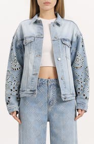 Bayeas Embroidered Denim Jacket