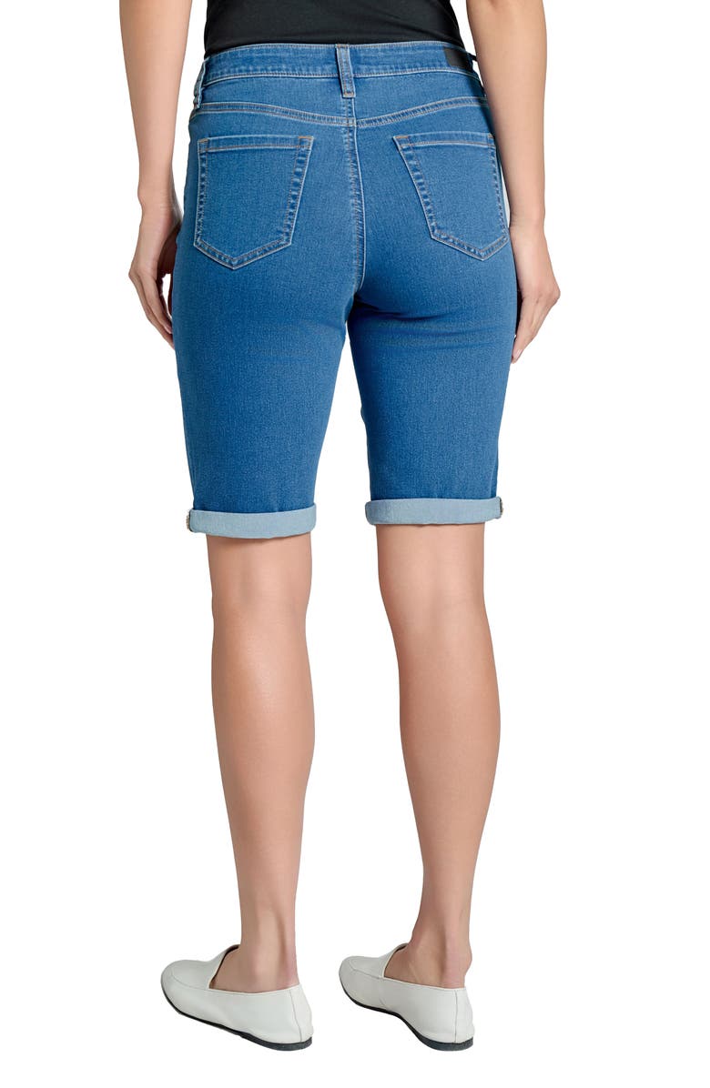 Jones New York Lexington Denim Bermuda Shorts, Alternate, color, 