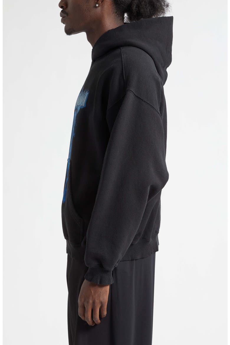 Paris Thunderstorm Medium Fit Dry Fleece Graphic Hoodie, Alternate, color, 1000 BLACK