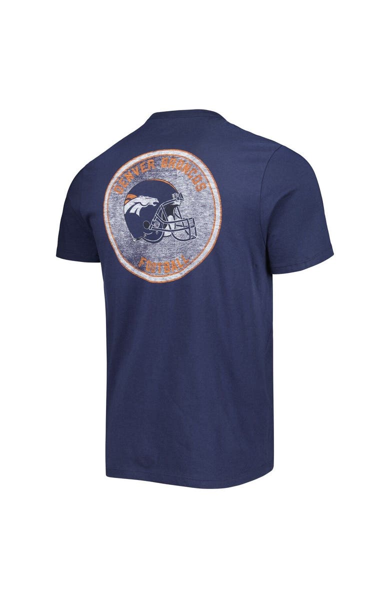 '47 Men's '47 Navy Denver Broncos Open Field Franklin T-Shirt, Alternate, color, Navy