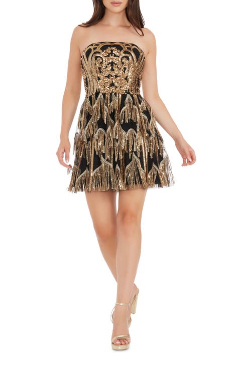 St.John Women’s dress size 4 online halter dress sequin embellishment Animal print