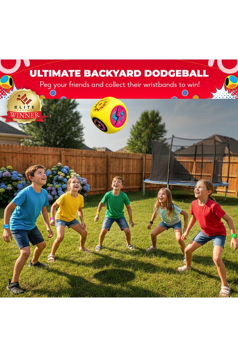 Whomp Ball | Ultimate Backyard Dodgeball, Alternate, color, Yellow