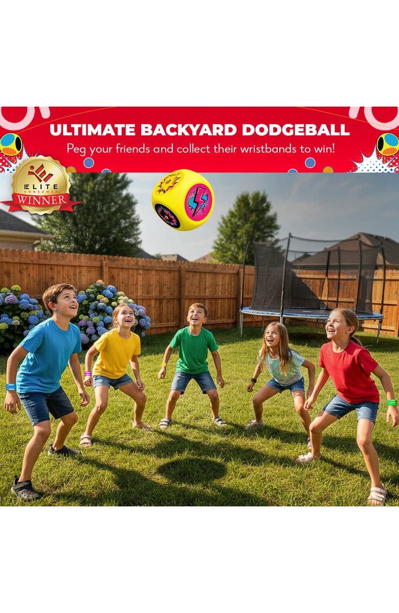 Swooc Games Whomp Ball | Ultimate Backyard Dodgeball, Alternate, color, Yellow