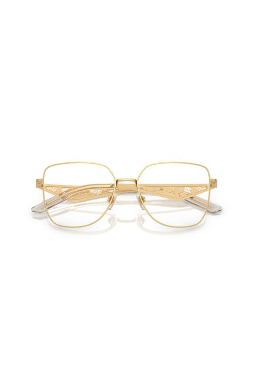 Dolce & Gabbana Dolce&gabbana 54mm Square Optical Glasses In Blue