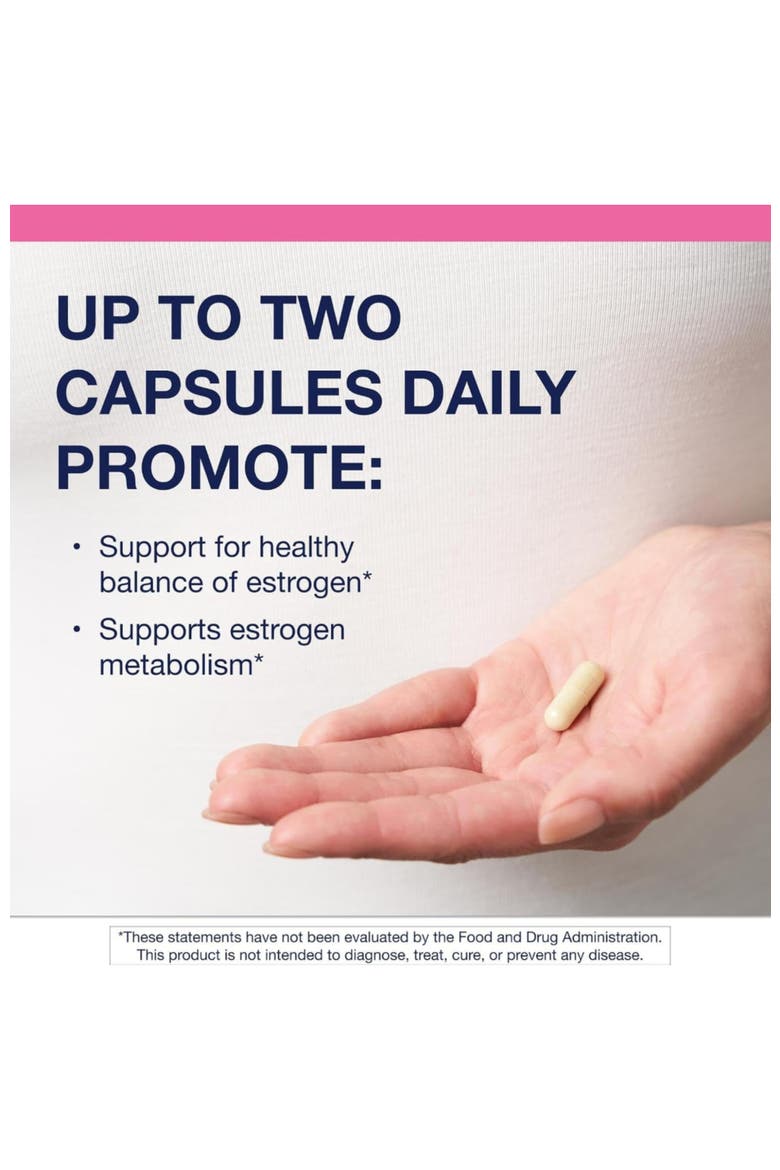 Indole-3-Carbinol Estrogen Balance Support Supplement 180 Capsules, Alternate, color, None