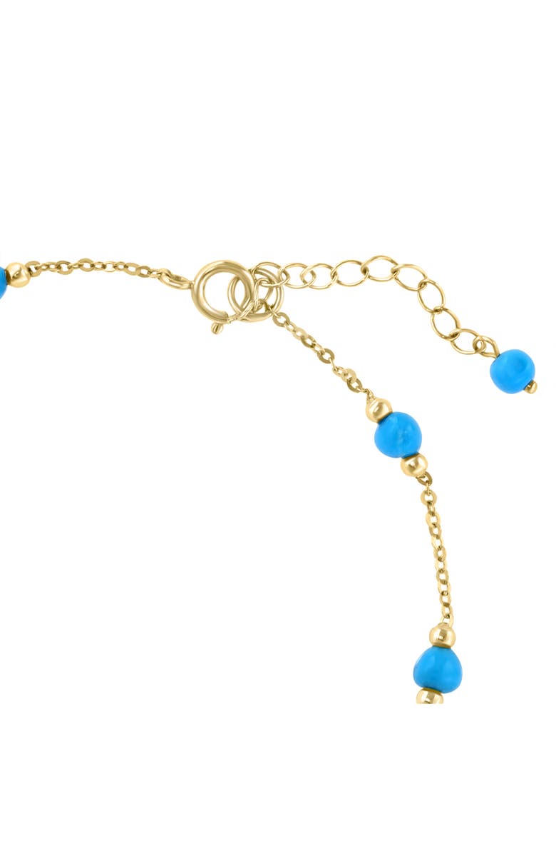 EFFY Turquoise Station Bracelet, Alternate, color, Blue